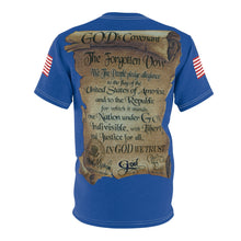 Load image into Gallery viewer, GOD&#39;s Super Patriot Tshirt (Blue Edition)
