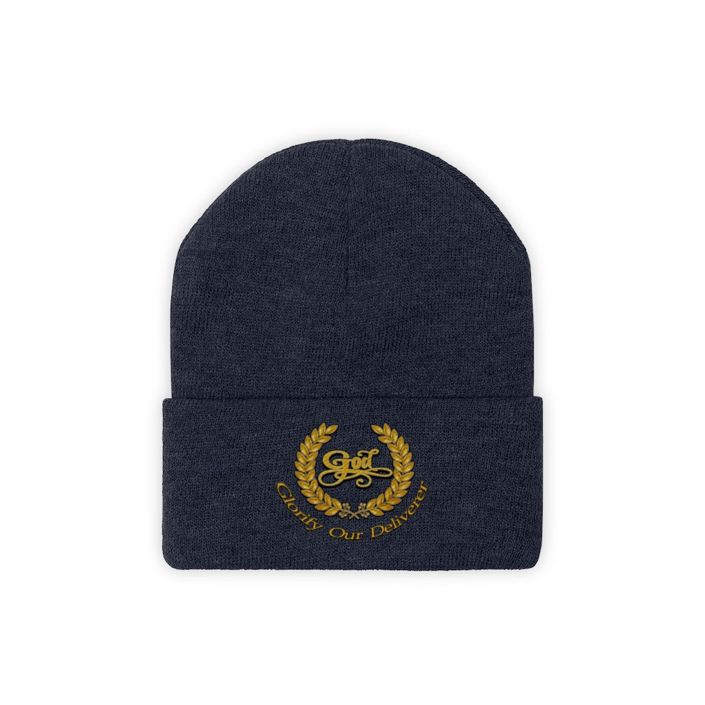Seal of GOD -Glorify Our Deliverer- Knit Beanie