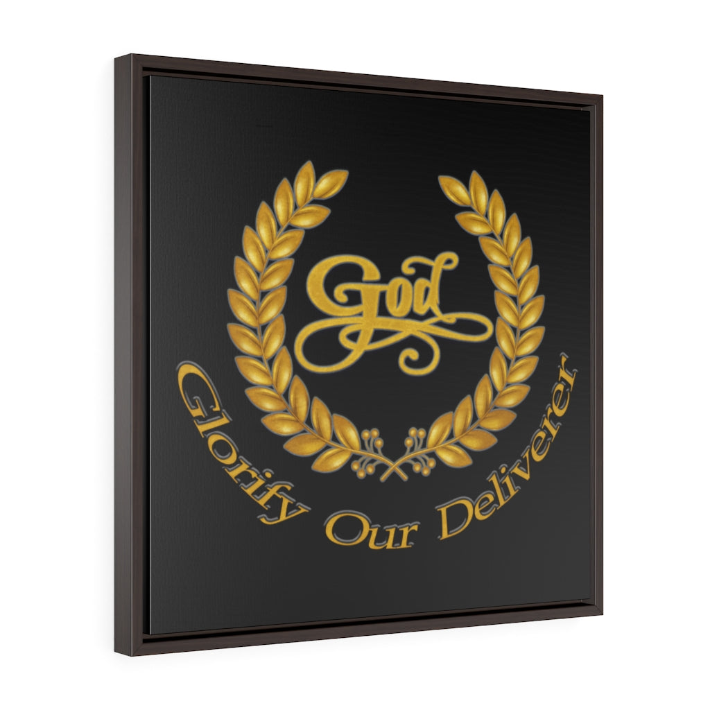Seal of GOD -Glorify Our Deliverer- Premium Gallery Wrap Canvas