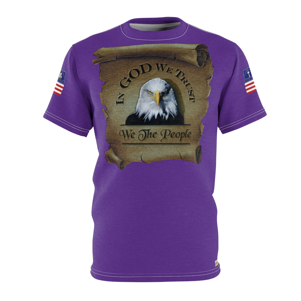GOD's Super Patriot Tshirt (Purple Edition)