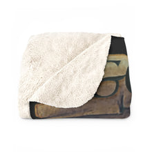 Load image into Gallery viewer, GOD&#39;s Covenant Scroll -The Forgotten Vow- Sherpa Fleece Blanket
