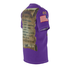 Load image into Gallery viewer, GOD&#39;s Super Patriot Tshirt (Purple Edition)
