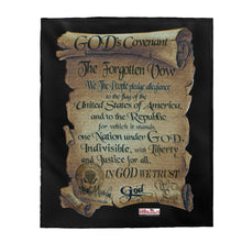 Load image into Gallery viewer, GOD&#39;s Covenant Scroll -The Forgotten Vow- Velveteen Blanket
