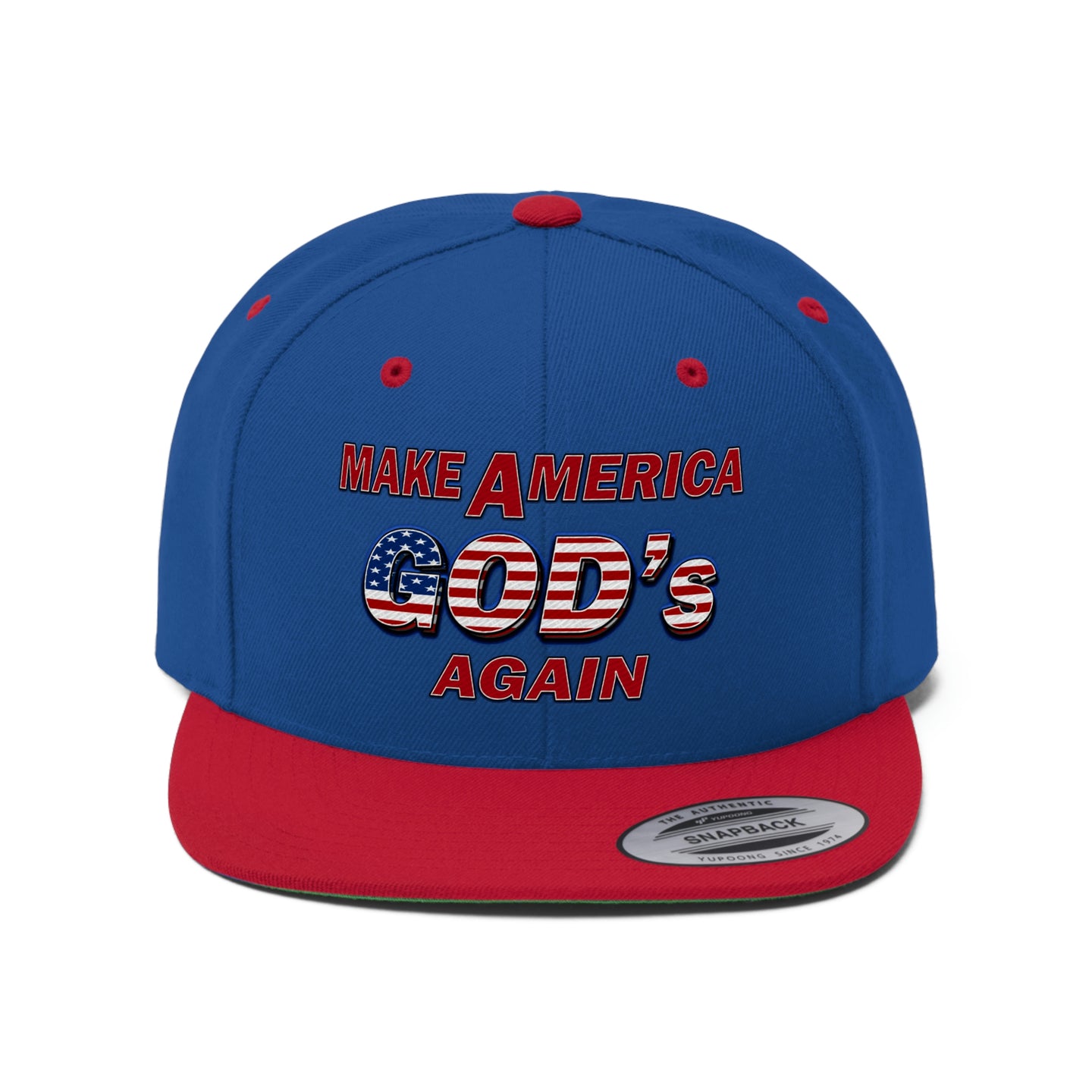 Make America GOD's Again Flat Bill Hat