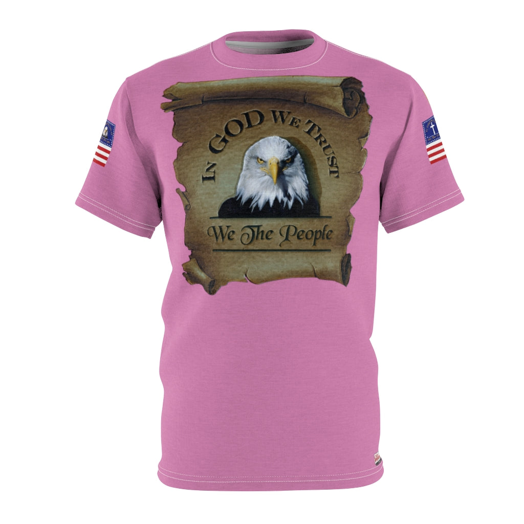 GOD's Super Patriot Tshirt (Pink Edition)