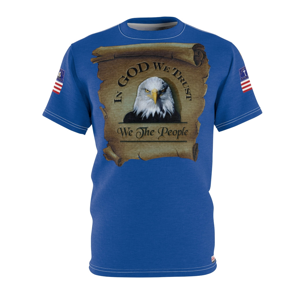 GOD's Super Patriot Tshirt (Blue Edition)